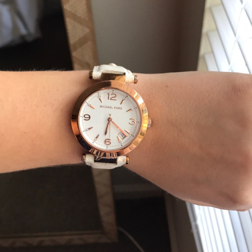 White Michael Kors Watch